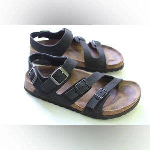 Birki’s Birkenstock sling back sandals